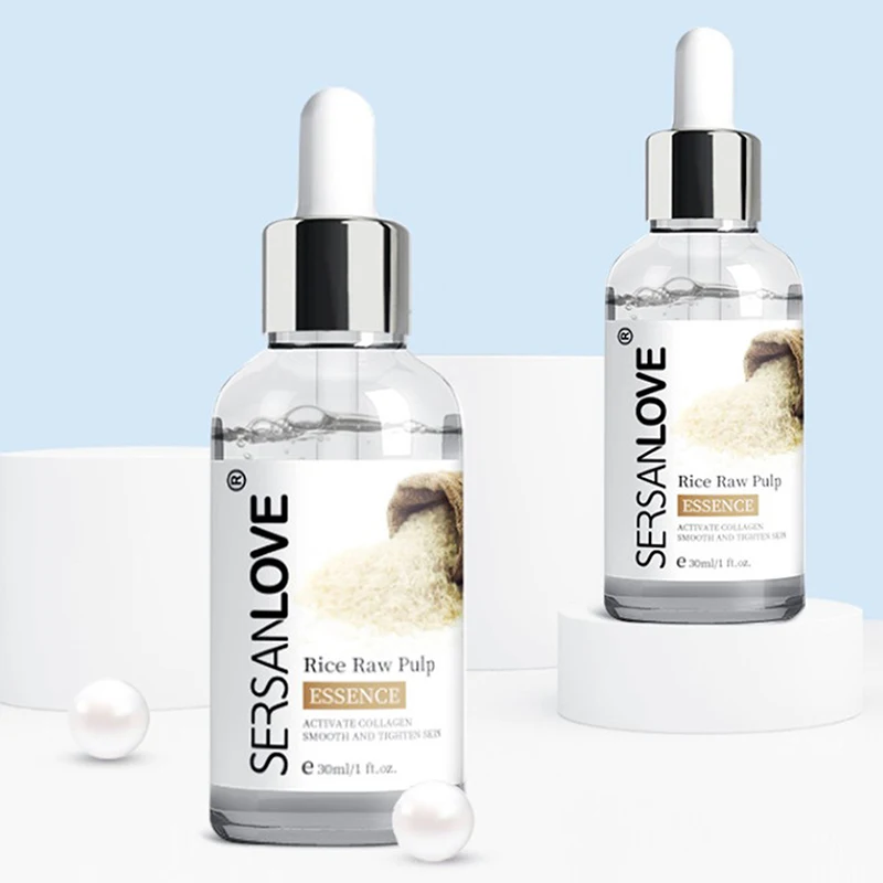 Эссенция для лица Rice RawPulp увлажняющая отбеливающая против морщин сужает поры |