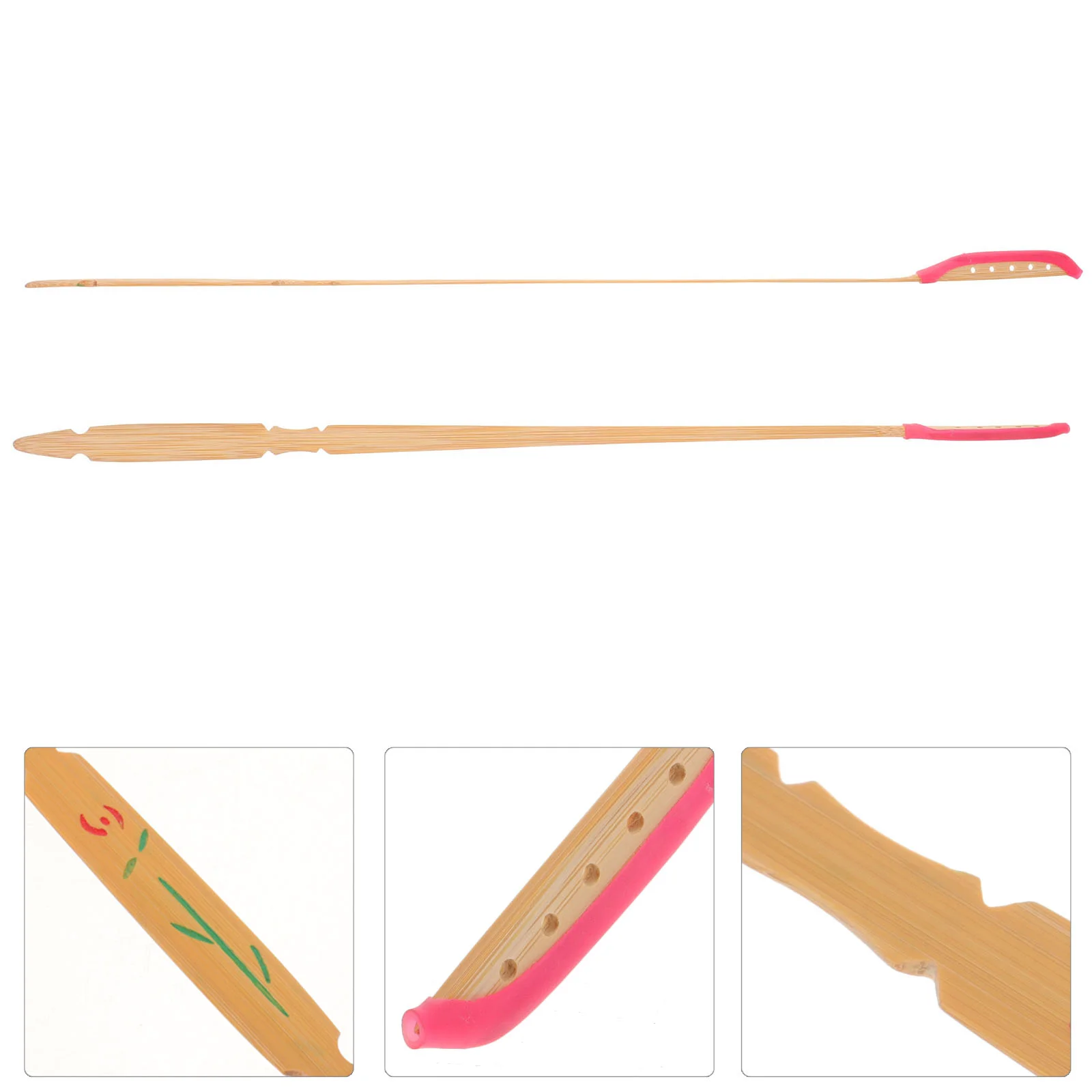 2 шт. Yangqin игровые инструменты бамбуковый шампур Dulcimer молотки трава цветок