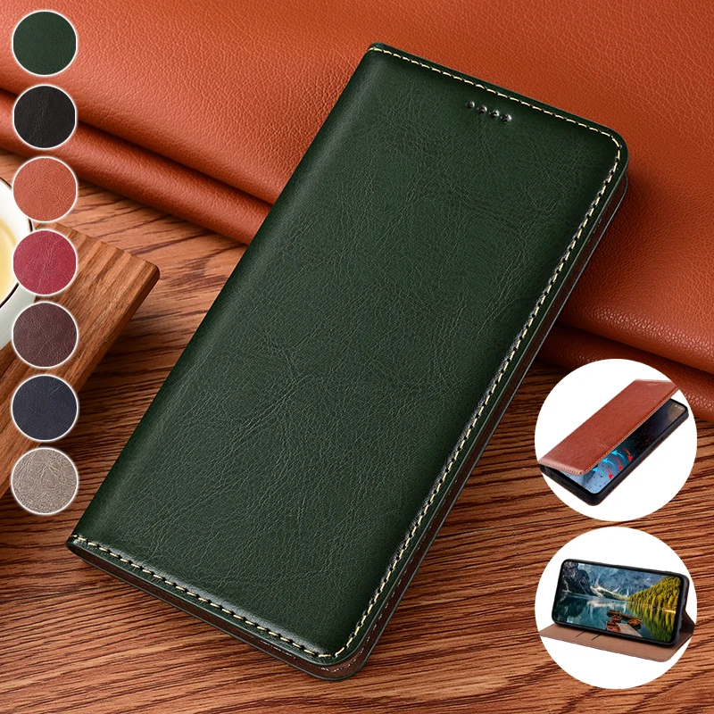 

Carzy House Leather Phone Case OPPO Realme Q3s v11S V20 V23 V25 5G Smartphone Flip Cover bags Funda