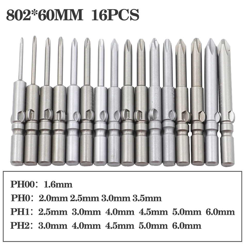 

Набор магнитных отверток TMYLOKU Phillips 6 мм