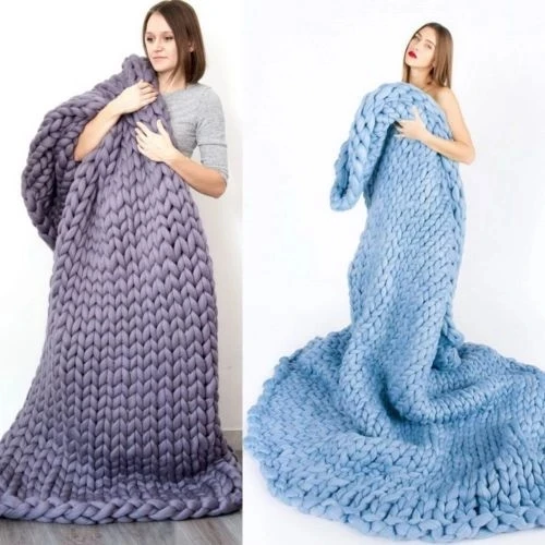 Супертолстая фетровая ткань дешевая пряжа из натуральной шерсти для рукоделия