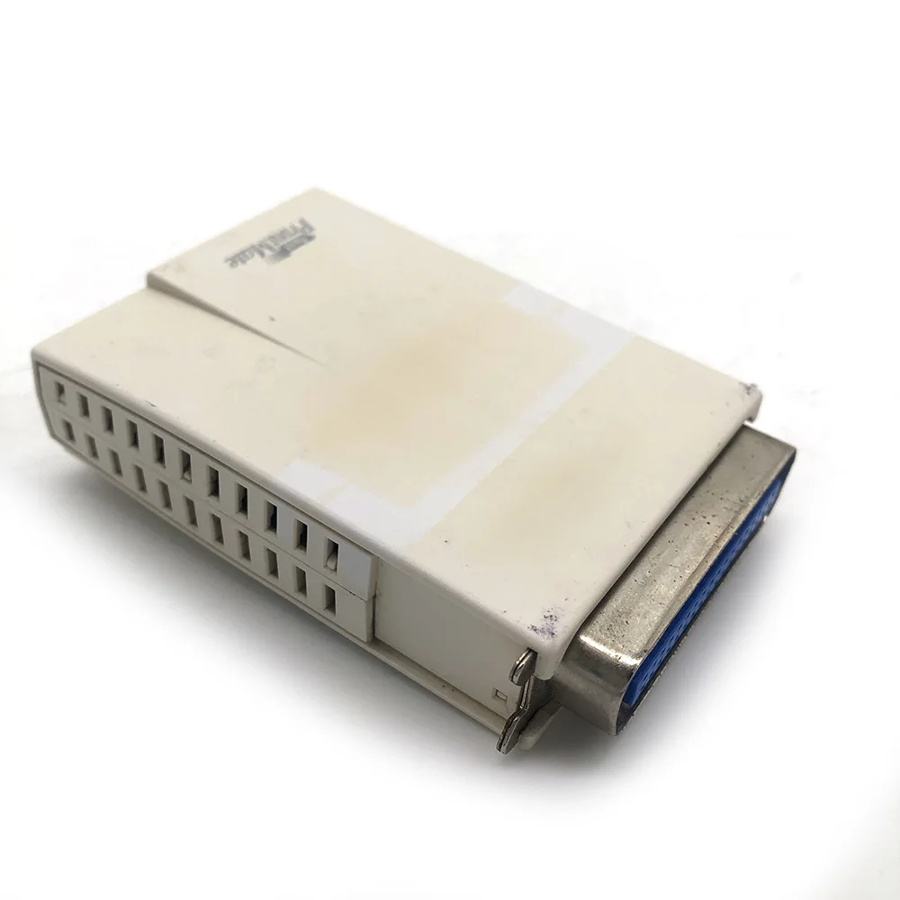 

700mA 9V DC Portable Parallel Port Fast Ethernet Print Server AS5100 with Ethernet 10/100 Base T port