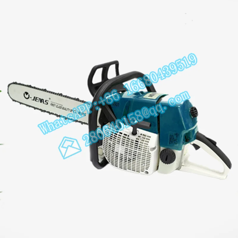 

92cc Blue 660 Gasoline Chain Saw Power Head With Guide Bar and Chain Top Quality All parts are compatible MS660 066 Chainsaw