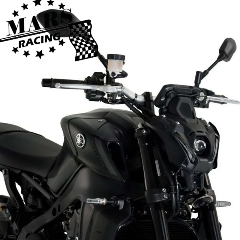 Для YAMAHA NEW MT09 MT-09 FZ09 mt09 2021 2022 мотоциклетный ветровой экран алюминиевый комплект
