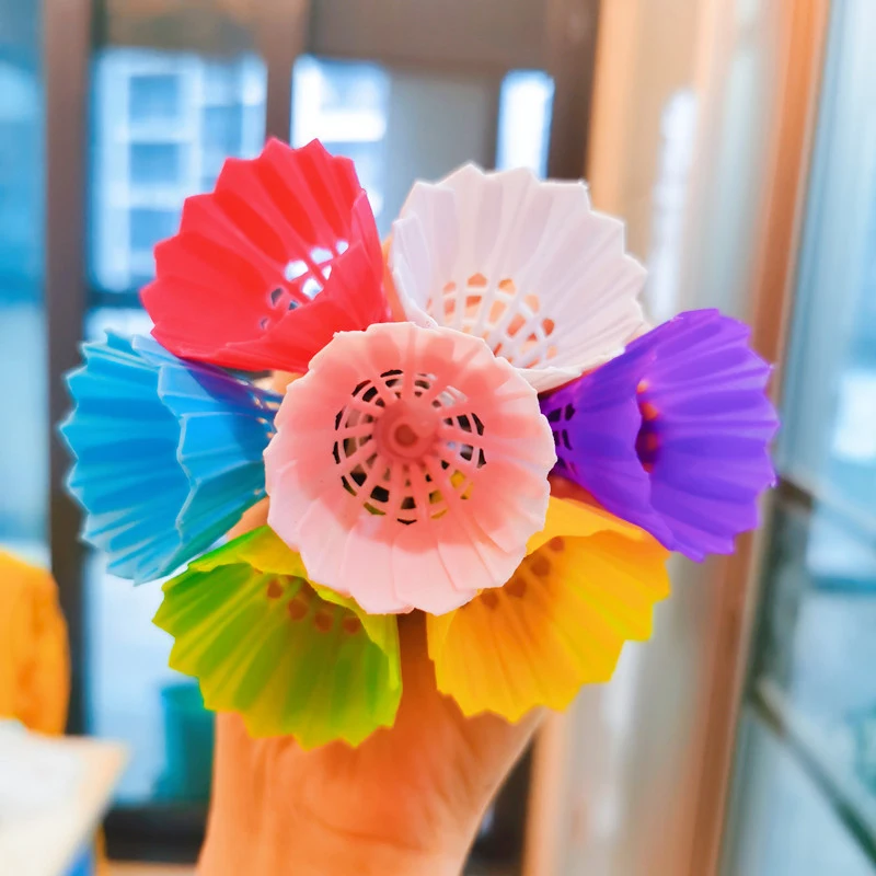 Креативный мини-брелок для бадминтона милый волан брелки ключей автомобильный