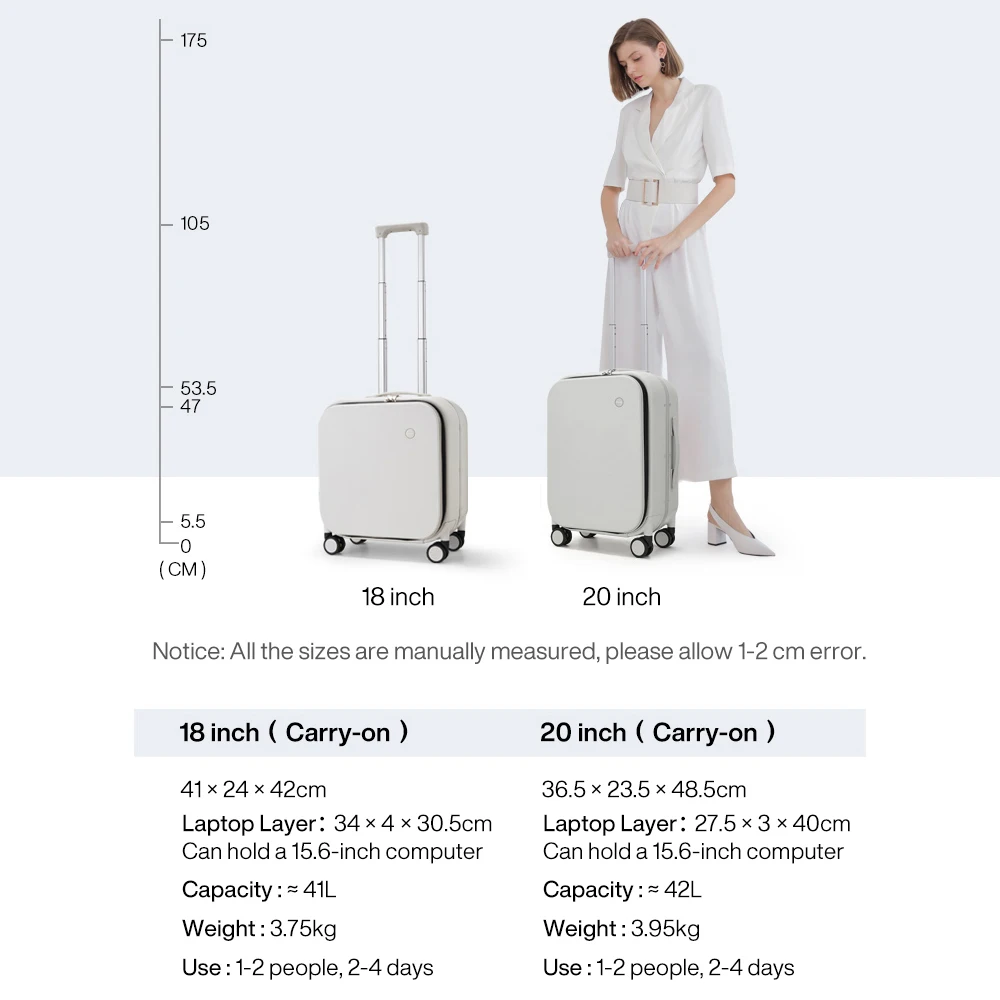 Mixi Patent Design Aluminum Frame Suitcase Carry On Rolling Luggage Beautiful Boarding Cabin 18 20 24 Inch M9260 images - 6