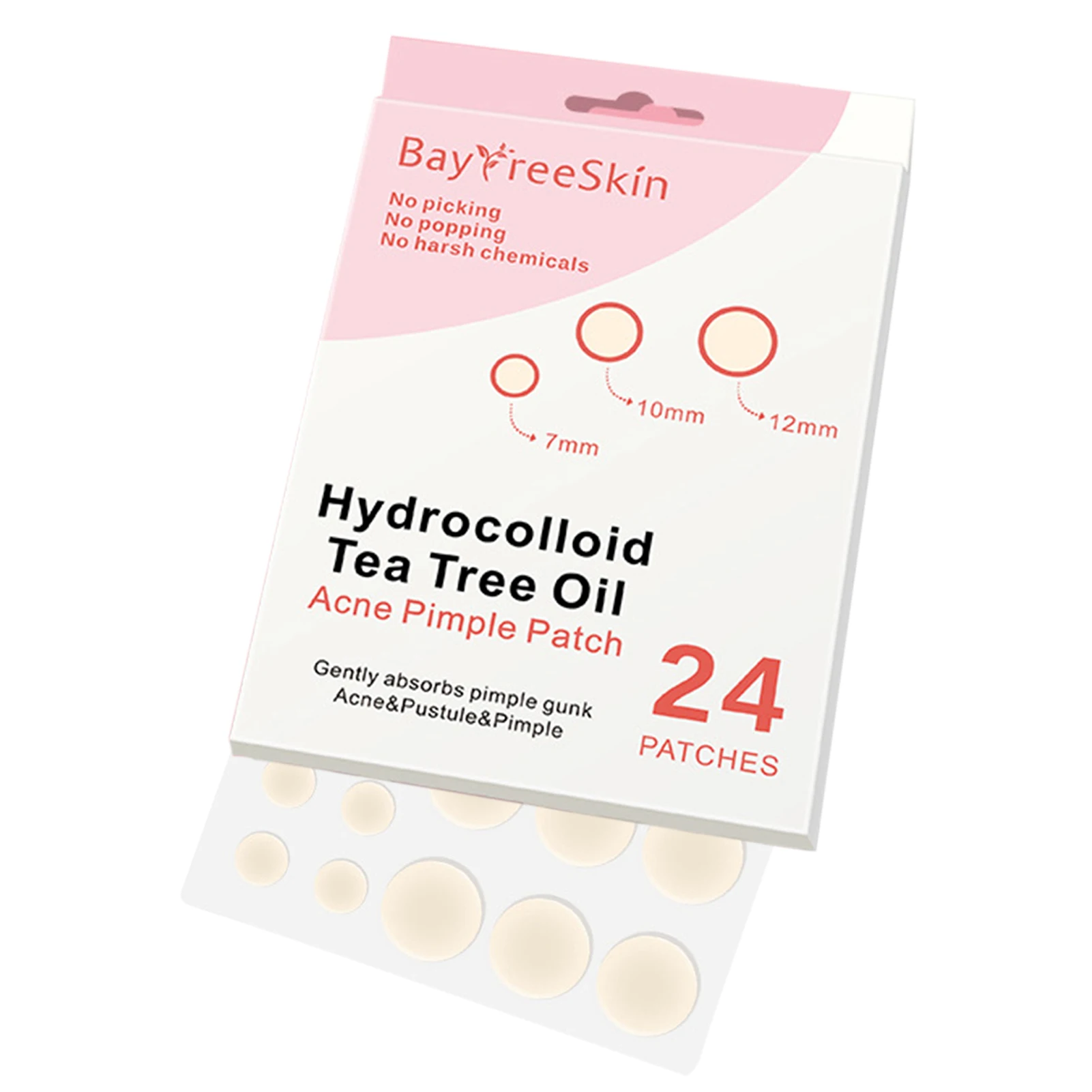 

Invisible Pimple Patch Tea Tree Oil And Calendula Oil Pimple Patches Hydrocolloid Pimple Patch Safe And Effective 3 Sizes