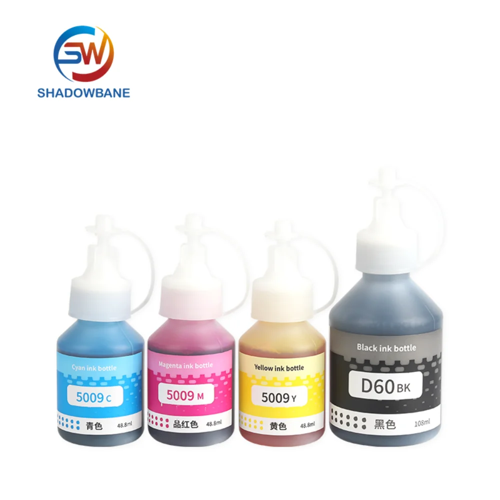 

Dye Ink Kit 4Colors/Set for Brother DCP T300 T500W T800W Inkjet Printer Refill Ink for Brother MFC-T800W Ink Tank Printer