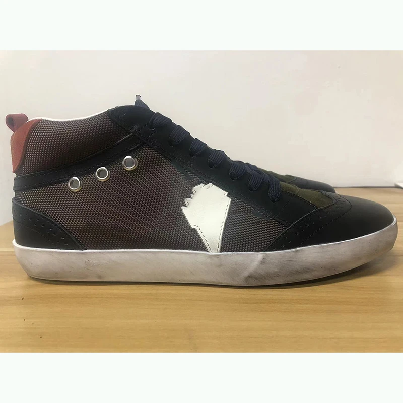 

Новинка 2022, Всесезонная старая модная обувь из первого слоя воловьей кожи для родителей и детей, Повседневная грязная обувь, дышащая универ...