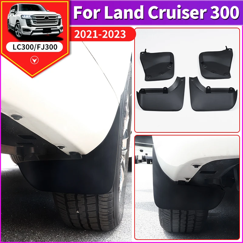 

For 2021 2022 2023 Toyota Land Cruiser 300 Lc300 Modified Accessories Front and Rear Fender Splash Shield Body Kit ZX VXR GX
