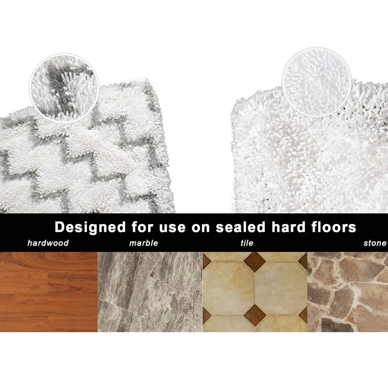 4 пары сменных подушечек для паровой швабры Bissell Poweredge и Powerforce Lift-Off серии 2078 2165 20781