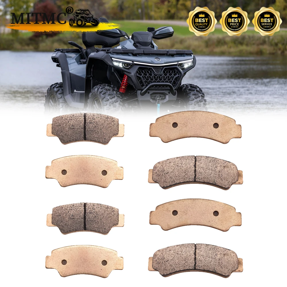 

8 шт. передние и задние тормозные колодки для CF Cforce Uforce Zforce 800 850 900 1000 ATV UTV 7020-0810B0 7020-0810A0