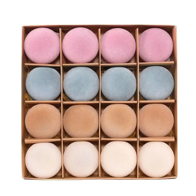 

Flocked Christmas Tree Ball Ornaments 16pcs Decorative Tree Pendant Ball Seasonal Party Supplies Christmas Tree Decoration For