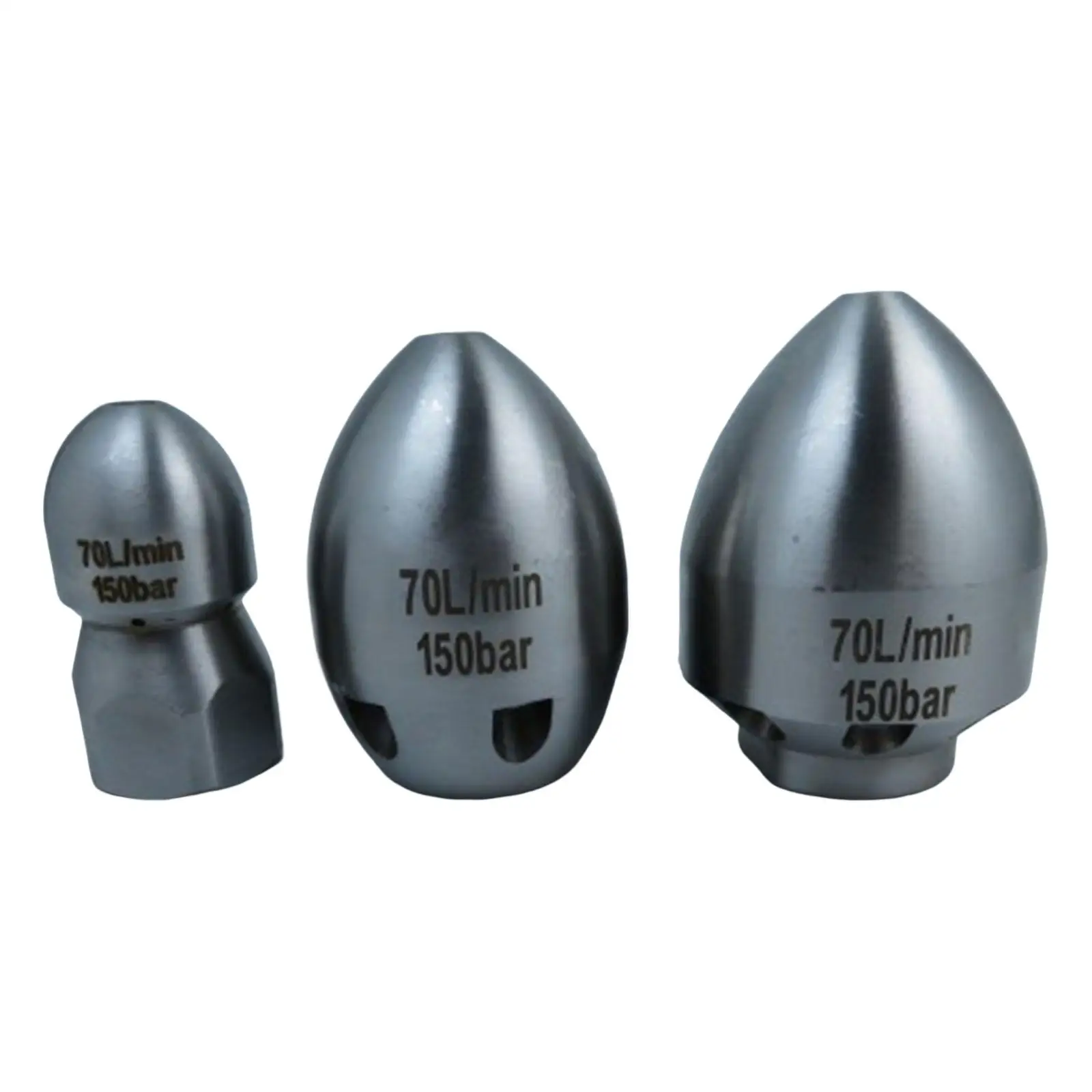 

Washer Nozzle Cleaner 150Bar 70L/Dredge Flush Drainage Ditch Pipe Sewer Patio Window