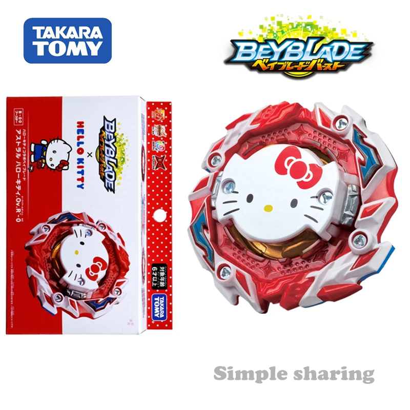 

Takara Tomy Beyblade Burst B-00 Booster Astral Hello Kitty .Ov.R`-0 Active Toy