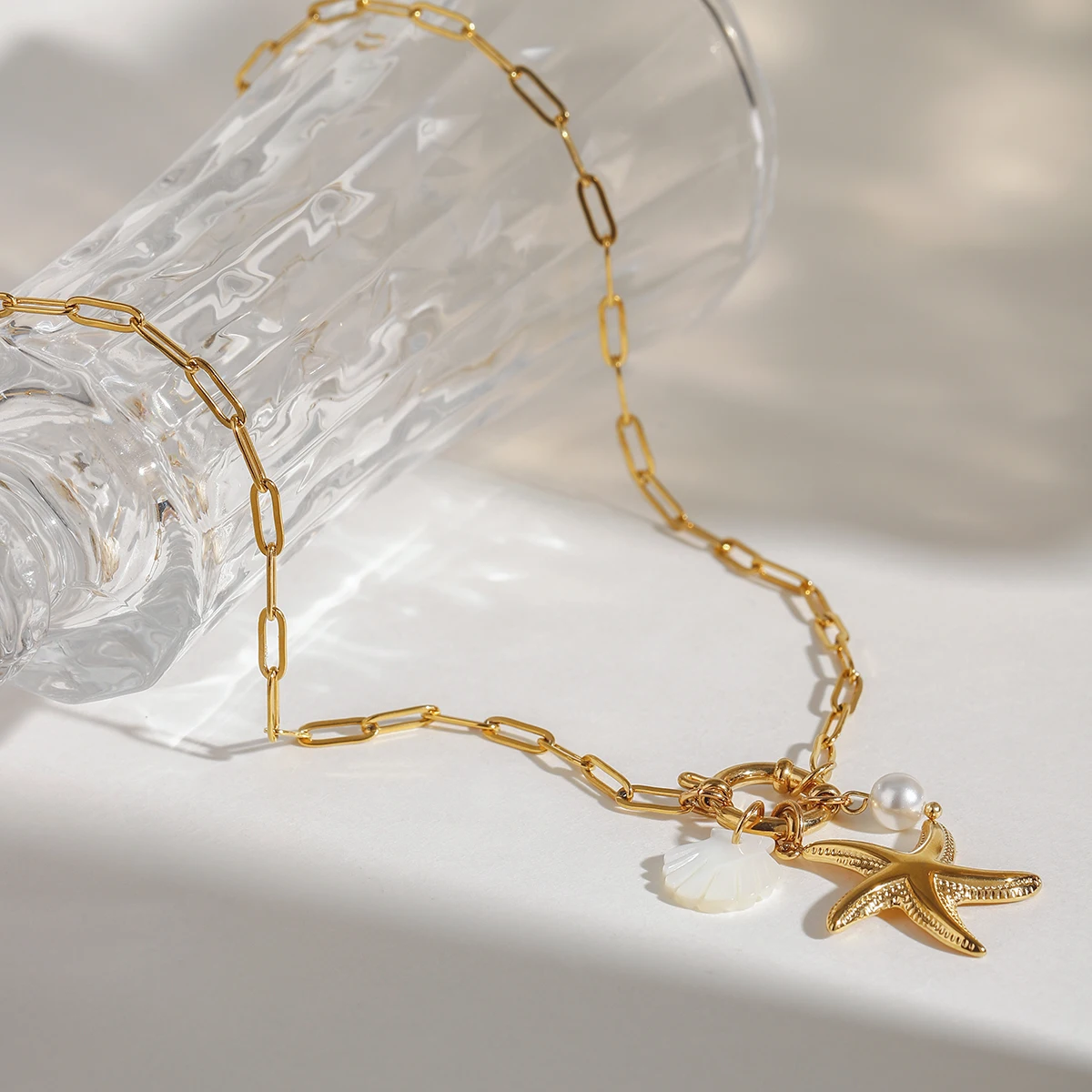 Yori Ocean Style Морская звезда кулон из нержавеющей стали