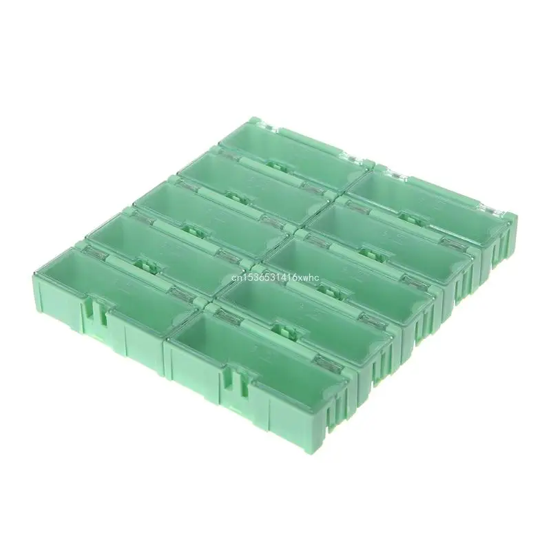 

Dropship Mini SMT Electronic Box IC Electronic Components Storage for Case 75x31.5x21
