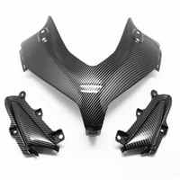 for honda cbr500r 2013 2015 front upper nose headlight side fairing hydro dipped carbon fiber finish