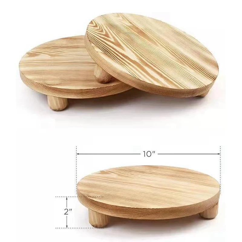 2 шт. деревянная доска для подставки 25 х25х5 см