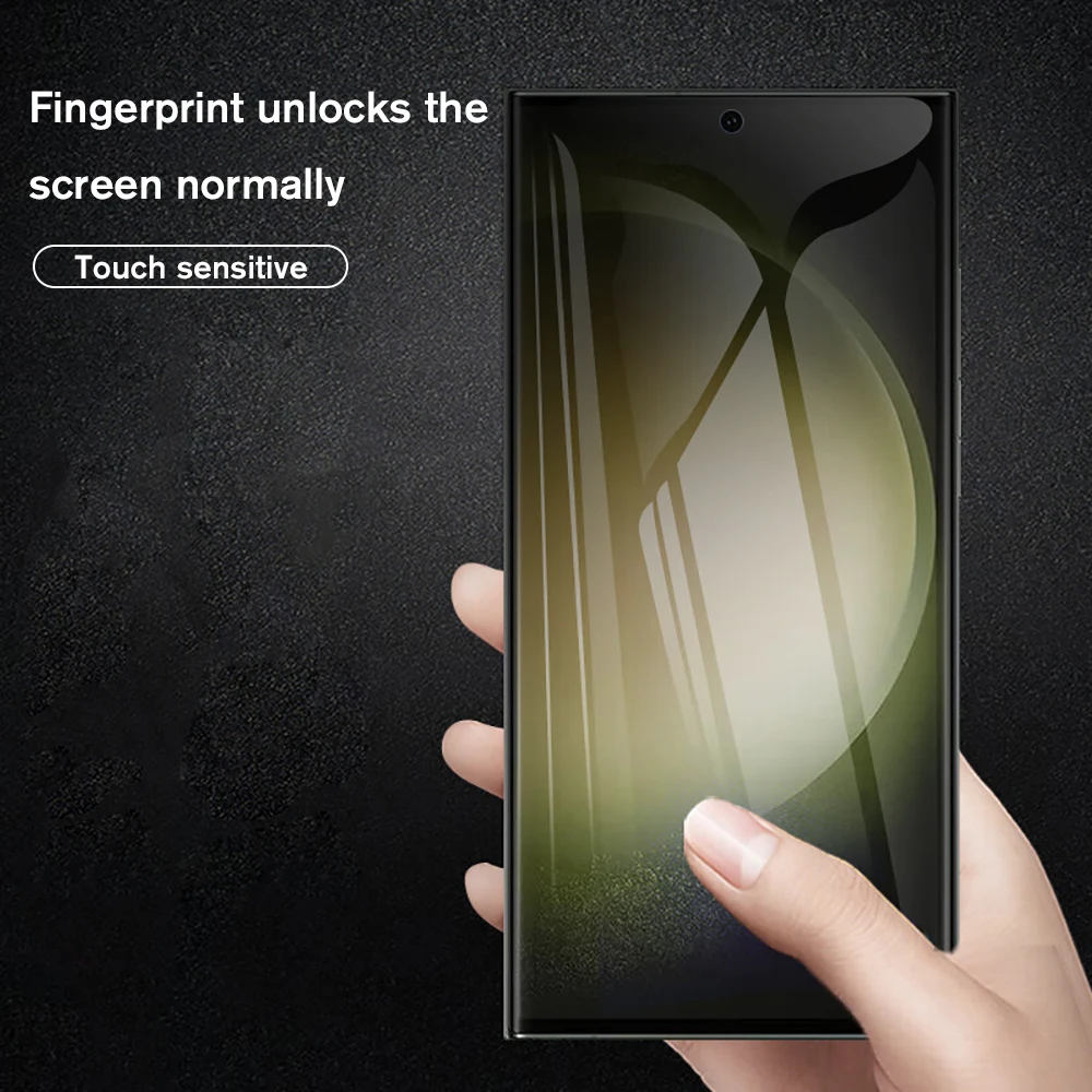 3 шт. гидрогелевые защитные пленки для Samsung Galaxy S24 Ultra Sumsung S23 S22 S 24 Plus S24Ultra 5G