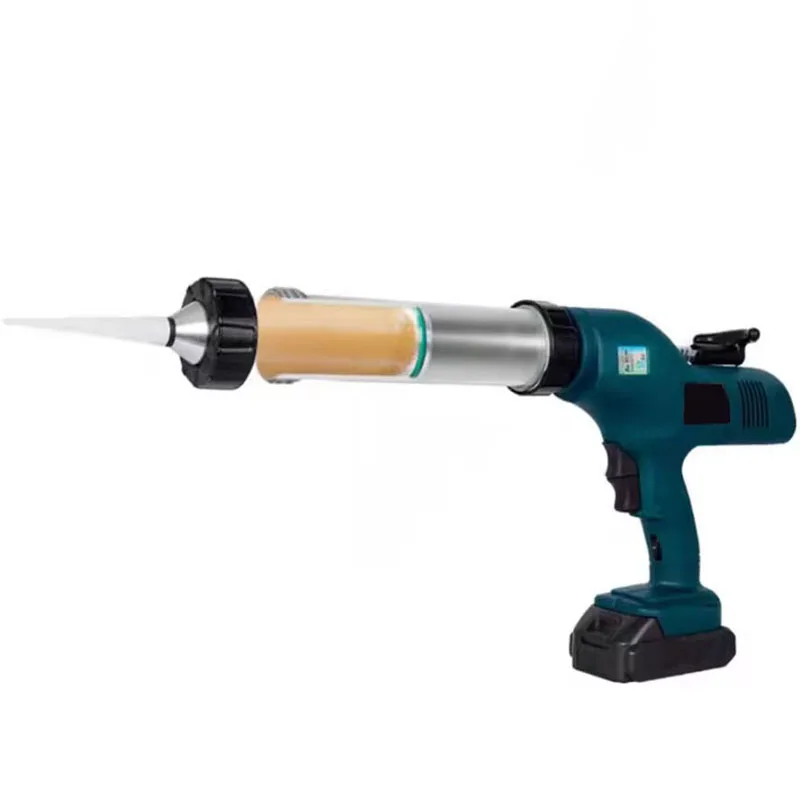 

21V2.0Ah New Lithium Battery Both Sausage and Cartridge Sealant Use Electric Glass Glue Gun Caulking Gun