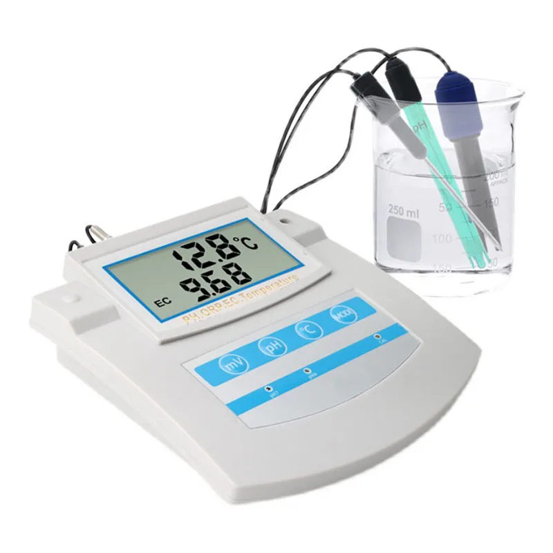 

PHS-26C desktop digital display 6 in 1 water quality monitor PH ORP TDS EC CF temperature tester PH acidity meter