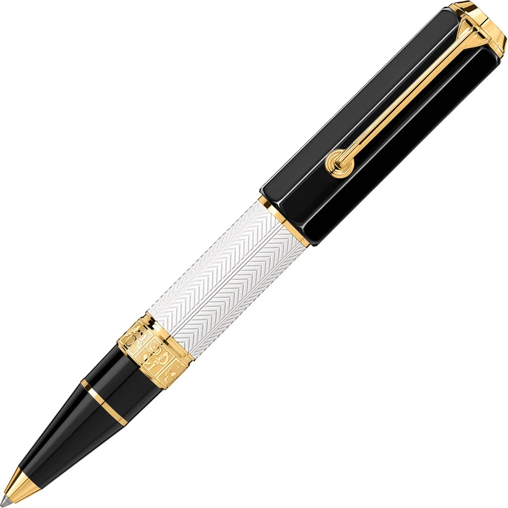 

VPR Premier 1:1 Detail MB Luxury Writer Edition William Shakespeare Carbon Fibre Ballpoint Pen With Serial Number 6836/9000