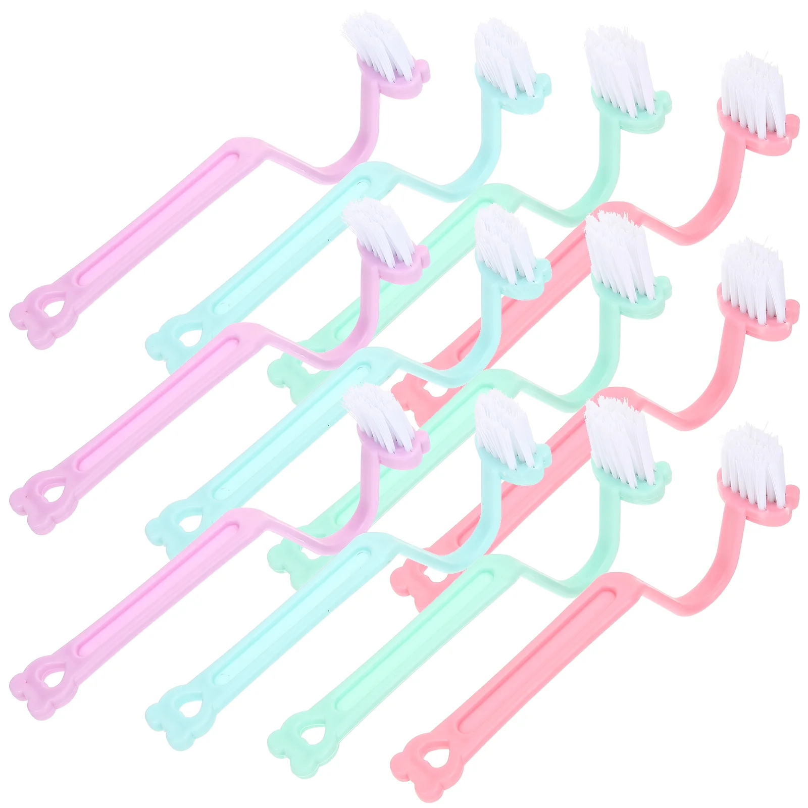 

12pcs Replacement Practical Portable Crevice Cleaning Tool Cleaning Brush Toilet Cleaner Brush Brush Cleaner Tool