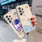 Чехол A52S A53 A33 для Samsung A12, чехол A32 Alien, мягкий чехол для Samsung S20 FE S21 Plus S22 Ultra A72 A02 A51 A71 A50 A21S A31, чехол