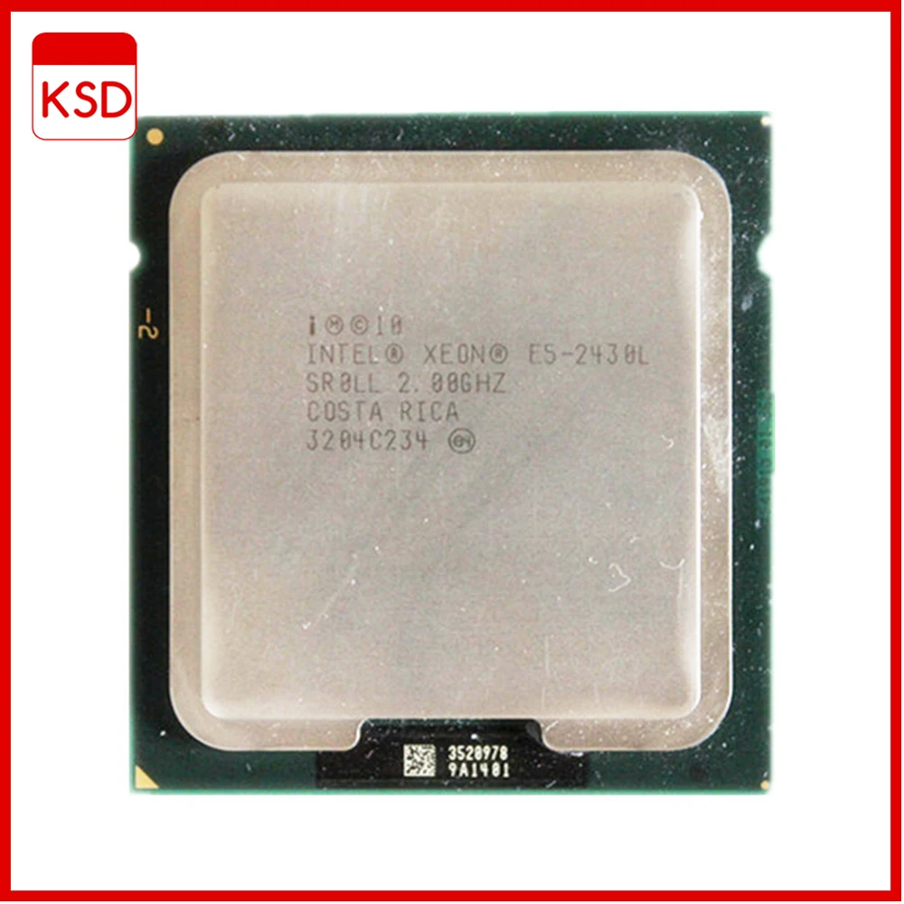 

Intel E5-2430L 2.0G 6 core 12 thread 1356 pin official version CPU