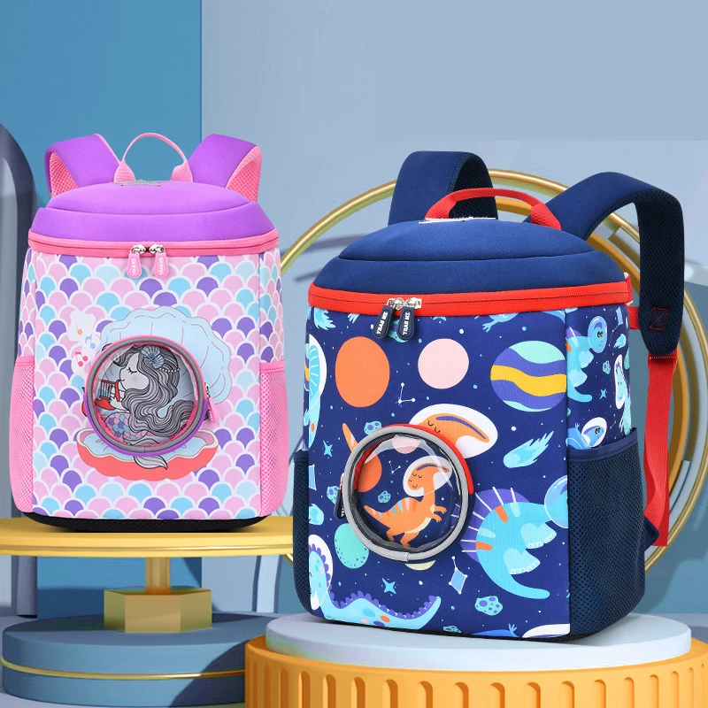 

Girls Cartoon School Backpacks Boys Orthopedic Dinosaur School Bag Fashion Primary School Bookbag Kids Satchel Knapsack Mochila