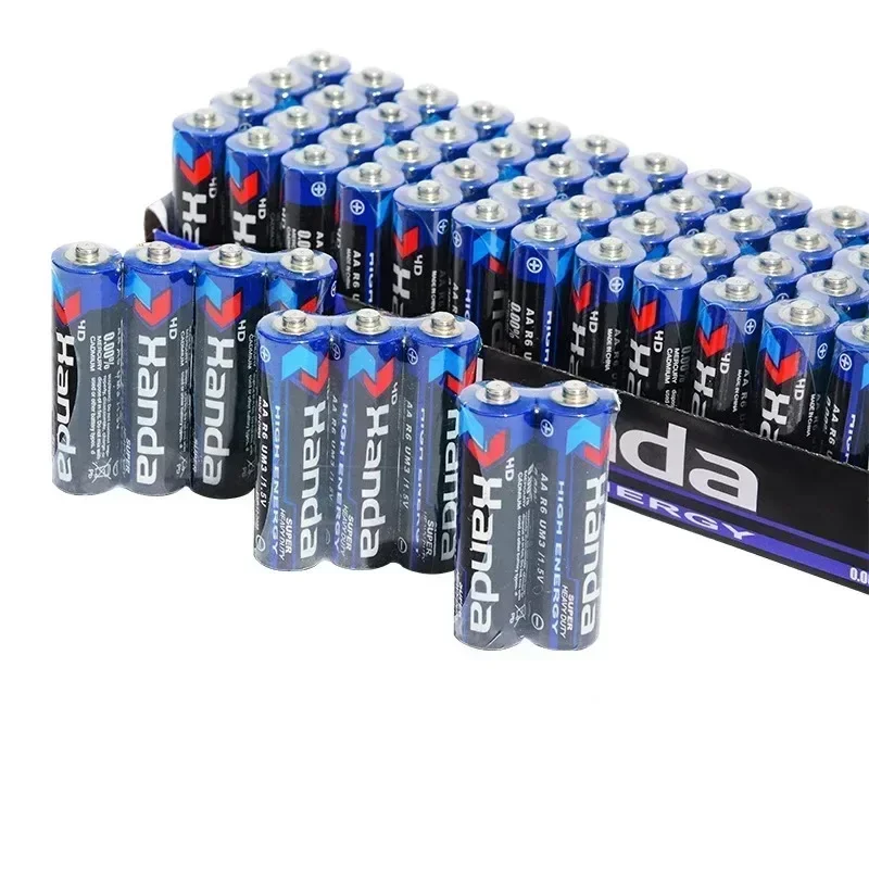 32 шт. AA 1.5V 90мАч угольно-цинковые мангановые сухие батарейки, неперезаряжаемые, для светодиодных фонарей, игрушек, MP3-плееров, камер, фотовспышек, бритв, CD-плееров (art.: 3920daded2e02) - 3920daded2e02