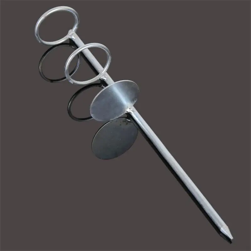 

Fishing Bracket Small Portable Double Ring Stainless Steel Fishing Fishing Gear Fishing Rod Bracket