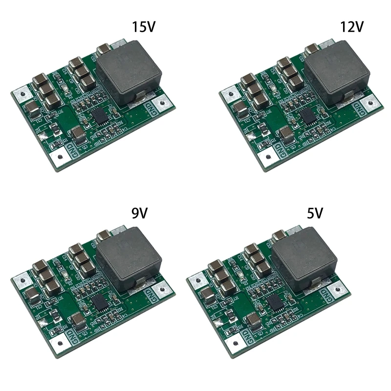 

C5AE 5V 9V 12V 15V Плата зарядного устройства для аккумулятора DC-DC Step Up Boost Module MP3429 комплект для самостоятельной сборки