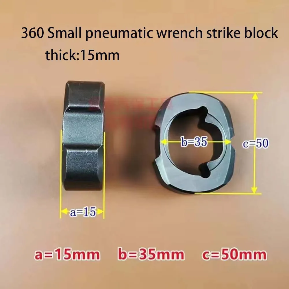 

1/2 3/4 Inch Pneumatic Tools Strike Block Air Impact Wrench Anvil Driver Spindle Axis Hammer Block Repair Parts
