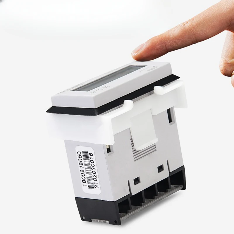 Маленький электронный счетчик Shanghai Zhuoyi ZYC03-8L (H7EC BLM) VLH без напряжения с автономным