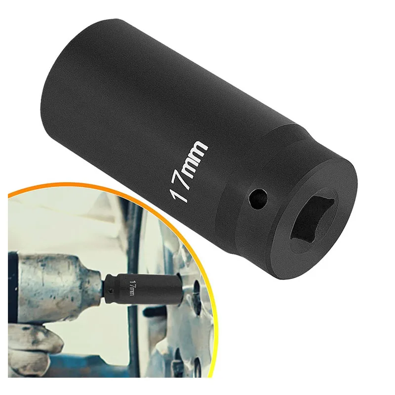 

77060 17mm Harmonic Balancer Socket Tool 3 Times Momentum Power of Standard Impact Sockets Fits for Honda Use with 1/2" Drive