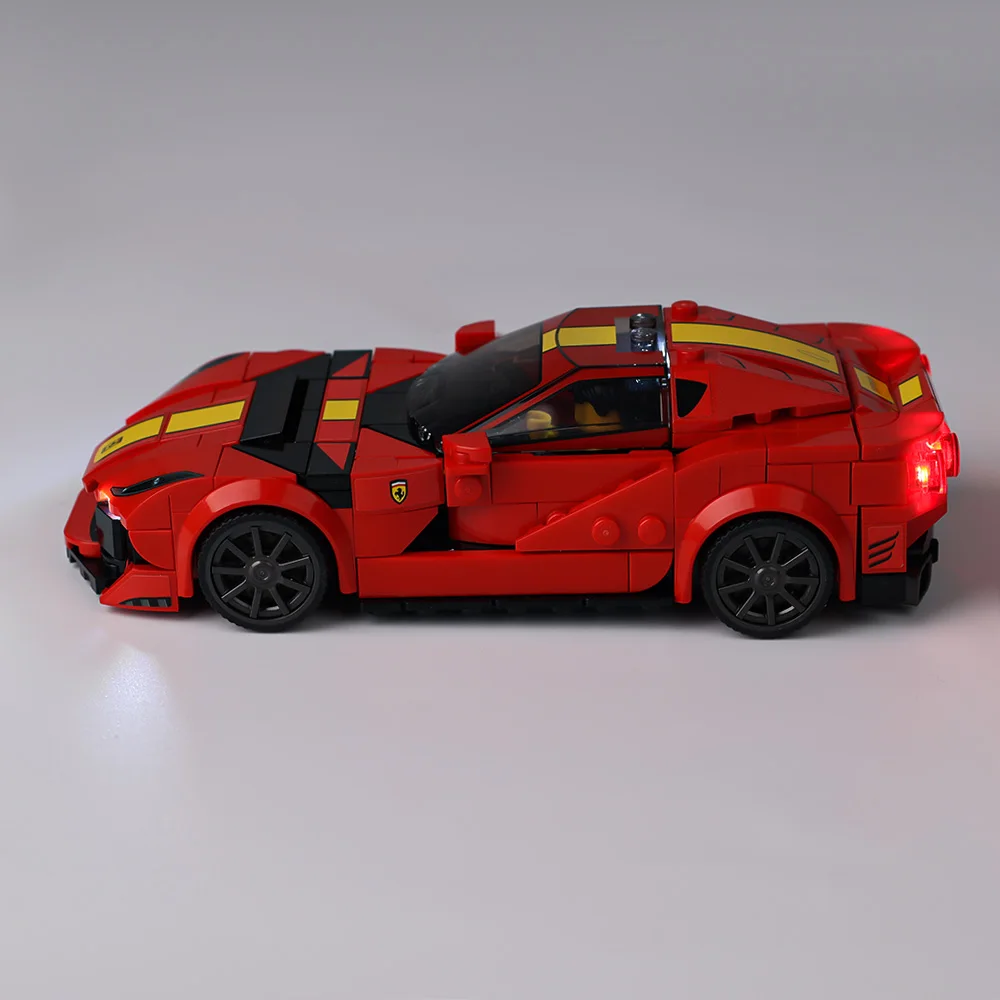 Детский набор для 76914 скоростных чемпионов Гоночная машина 812 игрушки творчества