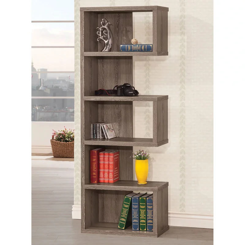

Coaster Furniture E-Shaped Bookcase