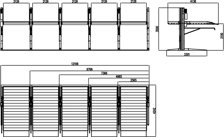 Двухстоечный автомобильный подъемник TFAUTENF 2 7 T стояночный гидравлический цена