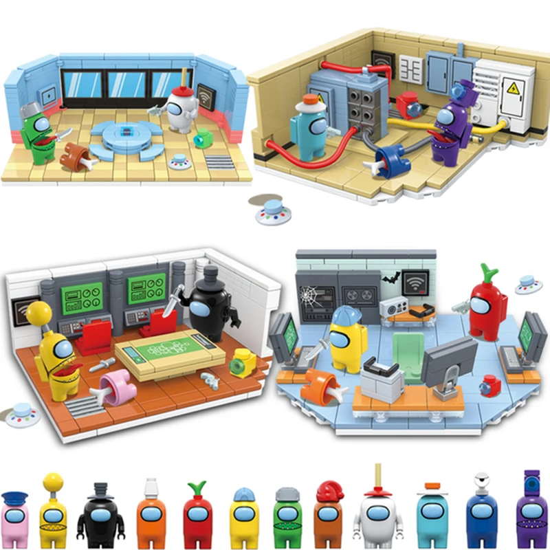 

NEW Cafeterias Electricals Building Blocks Classic Model Bricks Kid Kits Sets