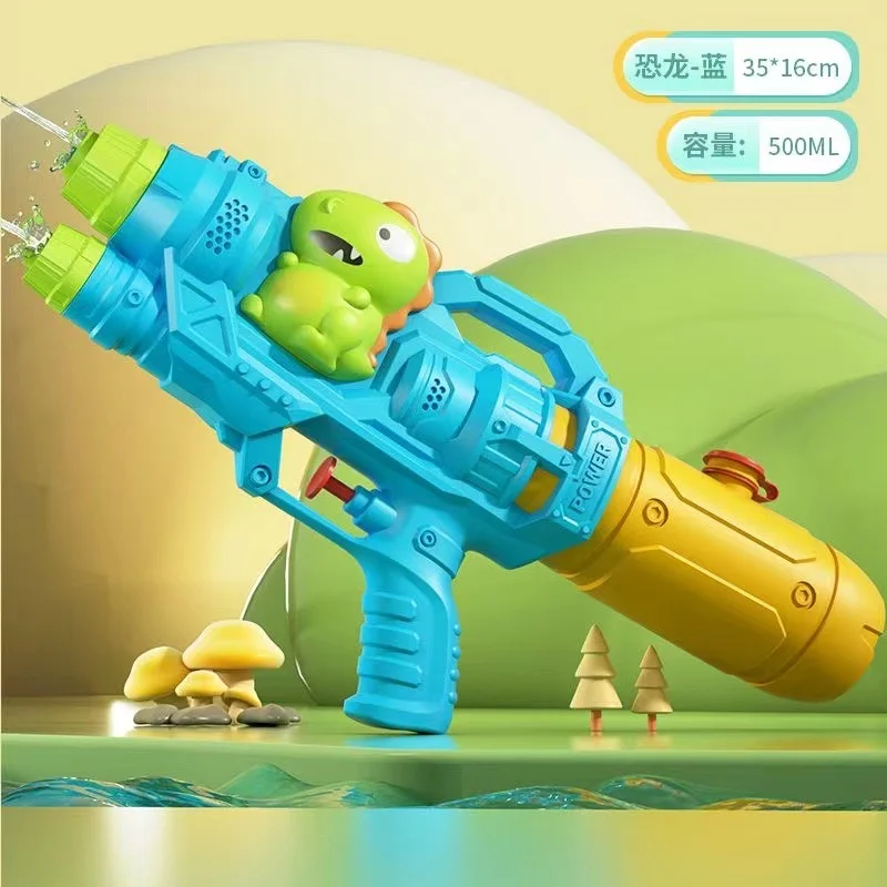 

Cartoon Plastic Sprinklers Shooting Water Fighting Game Toy For Birthday Gift Children playing Beach With Water Guns Toys