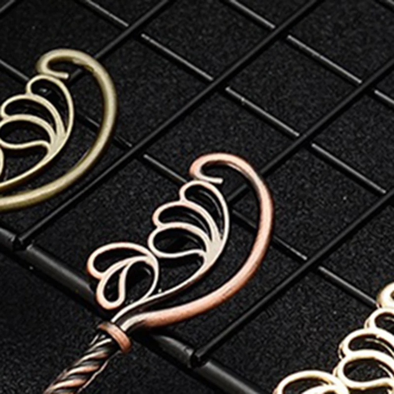 Набор из 4 ложек для кофе и чая в стиле ретро 3 дюйма