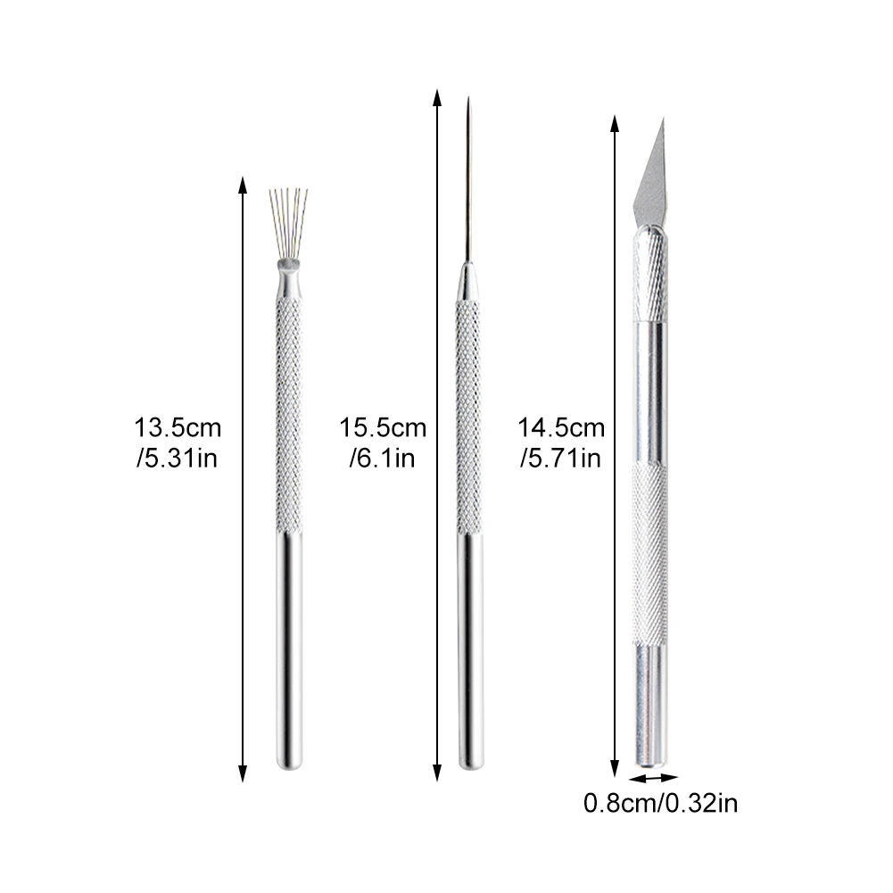 3 шт./набор инструменты для работы с глиной и керамикой |