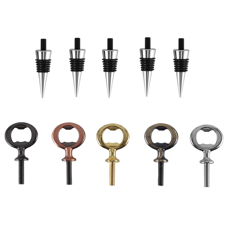 Пробка для вина пустая открывалка бутылок хромированная пробка набор открывалки