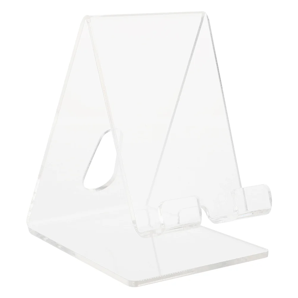 

Phone Stand Holder Acrylic Cell Desk Book Display Cellphone Holder Tablet Rack Desktop Mobile Easel Support Accessories Office