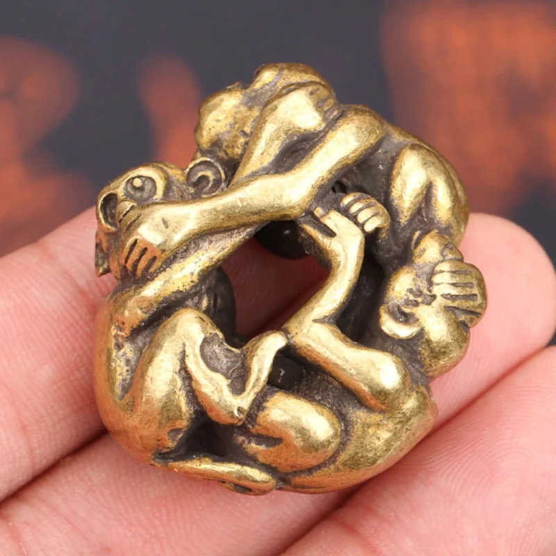 

Латунные фигурки «Три обезьяны»