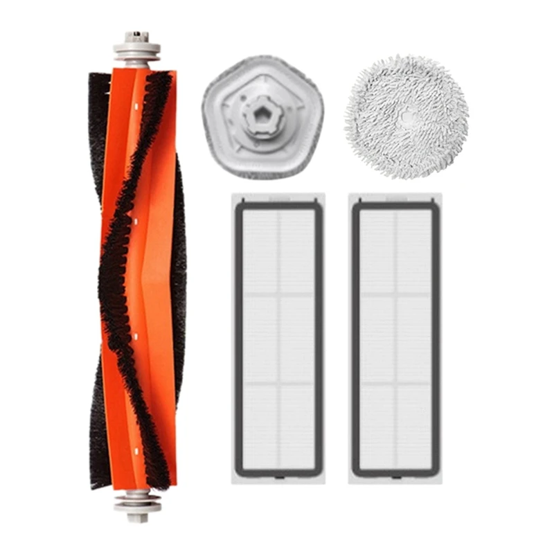 

5Pcs Washable Mop Cloth Filter Main Brush For Xiaomi Dreame W10/W10 Pro Robot Vacuum Cleaner Replacement Parts