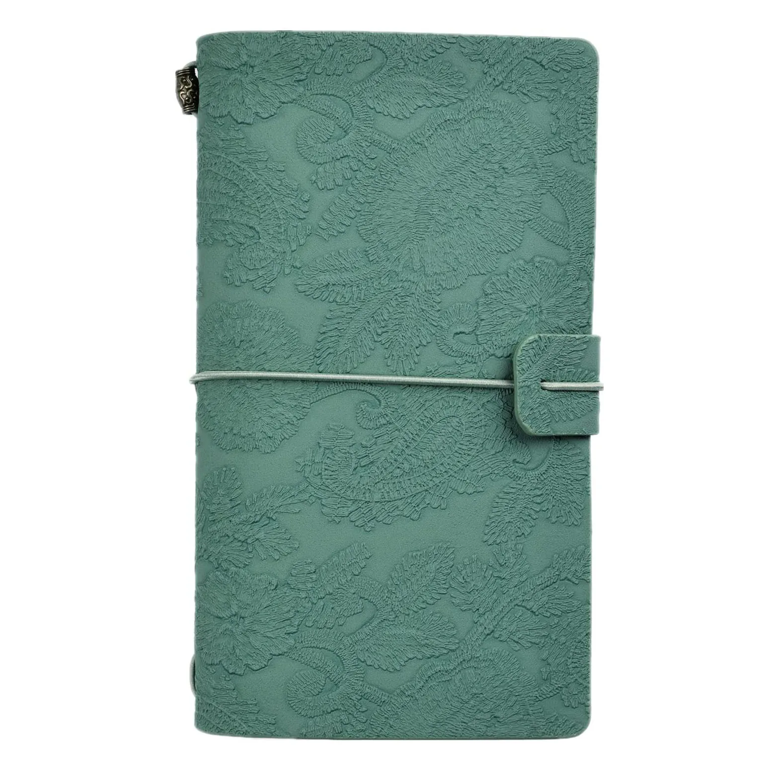 

A6 Refillable Planner Leather Travel Journal Notebook-Embossed Pocket Diary -Gift for Girls,Women,Mom, Daughter (192 Pages)