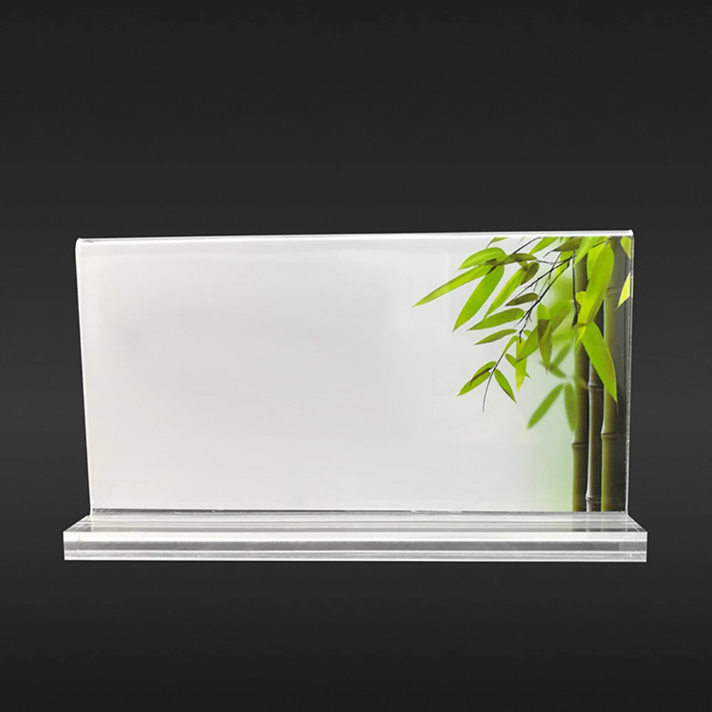 Аксессуар украшения стильная витрина 100*150 мм держатель рамки для карт стол